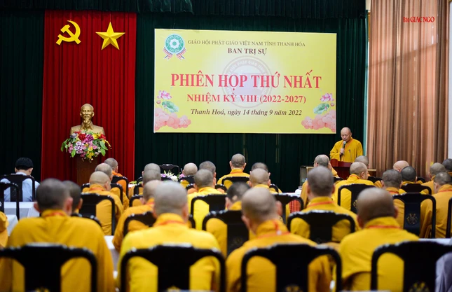 Phiên họp thứ nhất nhiệm kỳ mới của Ban Trị sự GHPGVN tỉnh Thanh Hóa Phiên họp thứ nhất nhiệm kỳ mới của Ban Trị sự GHPGVN tỉnh Thanh Hóa