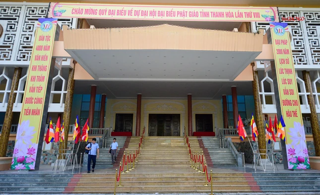 Trung tâm hội nghị 25B (số 133 Quang Trung, phường Ngọc Trạo, TP.Thanh Hóa), nơi diễn ra đại hội Trung tâm hội nghị 25B (số 133 Quang Trung, phường Ngọc Trạo, TP.Thanh Hóa), nơi diễn ra đại hội