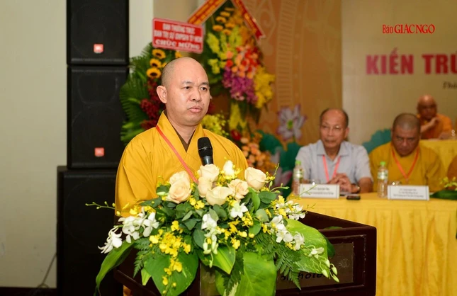 Thượng tọa Thích Đức Thiện hy vọng các nghiên cứu của Ban Văn hóa là cơ sở để phân loại, nhận diện kiến trúc ngôi chùa đặc trưng Phật giáo Việt Nam của từng hệ phái trong từng giai đoạn phát triển của lịch sử