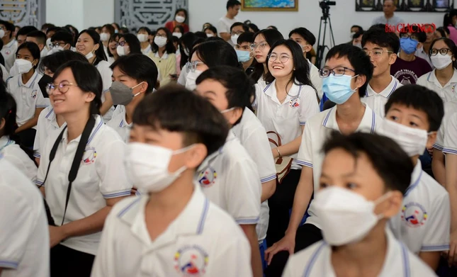 Rất nhiều kiến thức bổ ích được các em tiếp thu từ khóa rèn luyện