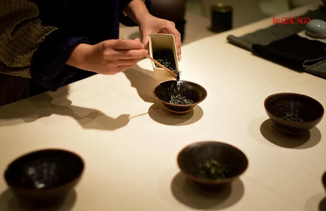 Rất nhiều loại trà ngon của Đài Loan được giới thiệu dịp này