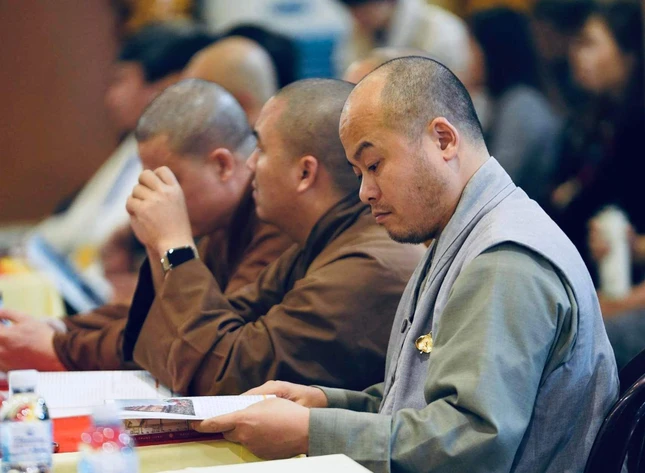 Tăng Ni Phật tử tham dự tọa đàm - Ảnh: Đồng Thắng