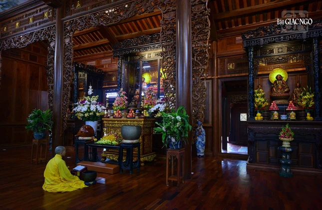 Thời khóa công phu vẫn được thực hiện một cách đều đặn