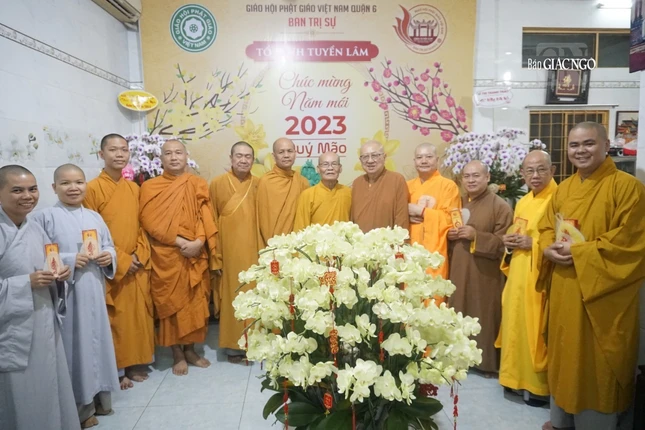 Thường trực Ban Trị sự Phật giáo Q.6 họp mặt trong niềm hoan hỷ, cho kế hoạch Phật sự sắp tới Thường trực Ban Trị sự Phật giáo Q.6 họp mặt trong niềm hoan hỷ, cho kế hoạch Phật sự sắp tới