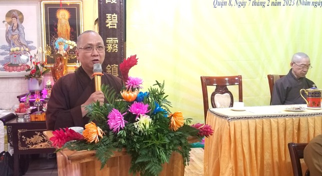 Đại đức Thích Từ Tâm thông qua phương hương hoạt động Phật sự 6 tháng đầu năm 2023