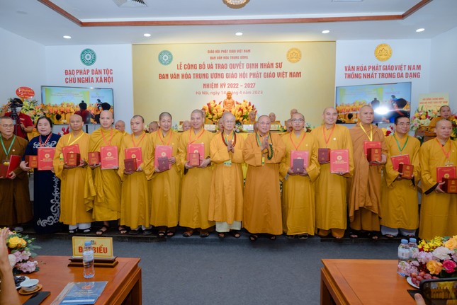 Chư tôn đức Ban Văn hóa T.Ư nhiệm kỳ IX (2022-2027)