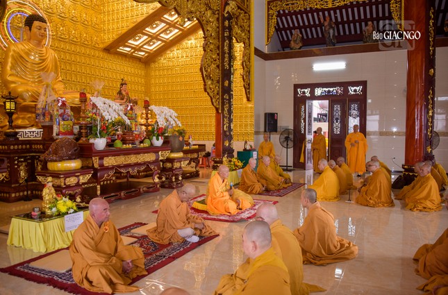 Hòa thượng Thích Thiện Lương sách tấn các hành giả