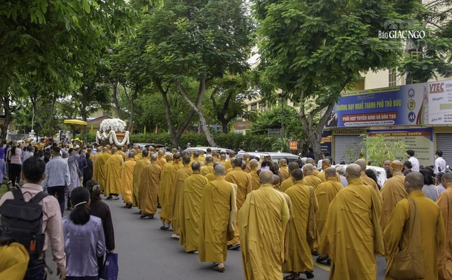 Bái biệt Trưởng lão Hòa thượng Thích Thanh Sơn, vị giáo phẩm đã có nhiều đóng góp lớn lao cho Giáo hội