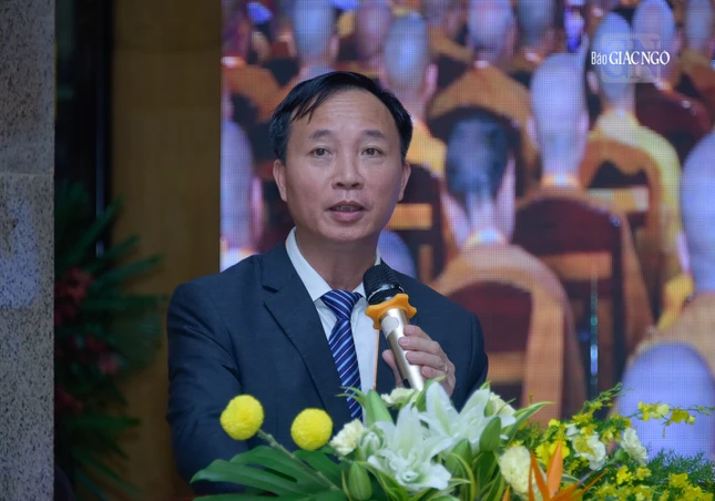 Ông Vũ Hoài Bắc phát biểu