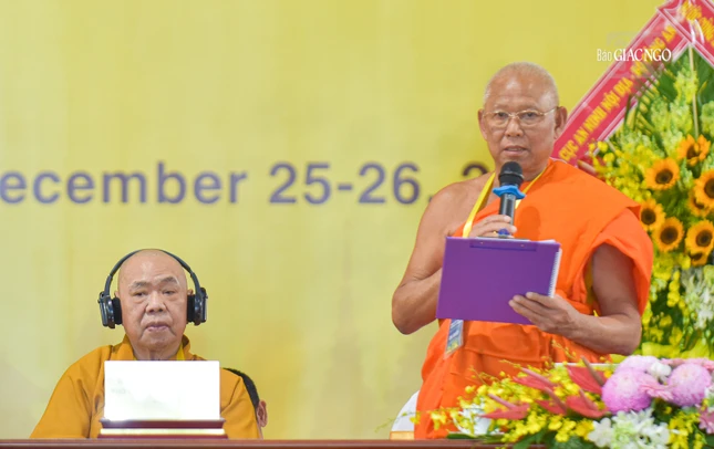 Hòa thượng Mahabounma Simmaphom mong muốn sẽ cùng vun trồng những cánh đồng từ bi và chia sẻ những thành quả trí tuệ phong phú, vượt qua biên giới và ranh giới