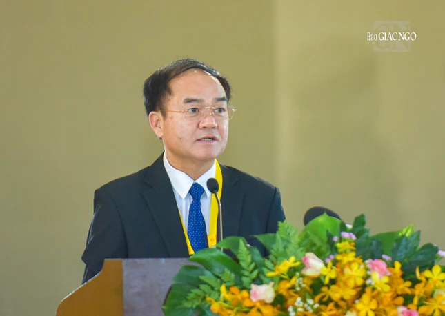 Ông Vũ Chiến Thắng phát biểu