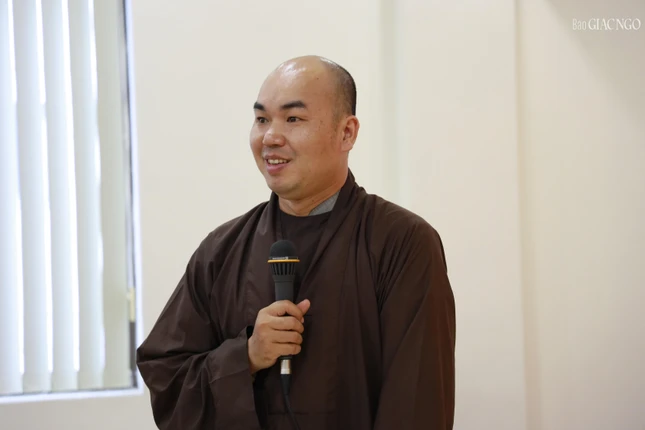 Đại đức Thích Quảng Hậu, Chủ nhiệm Câu lạc bộ Phóng viên - Cộng tác viên Báo Giác Ngộ nhấn mạnh sẽ tổ chức nhiều hoạt động để các thành viên có cơ hội rèn luyện, thực hành kỹ năng báo chí