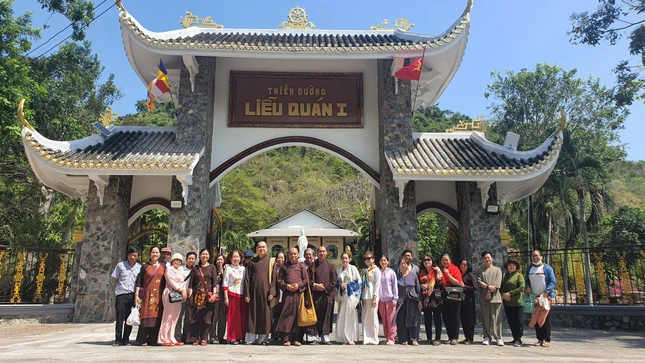 Tổng trị giá chuyến đi cúng dường là 405 triệu đồng