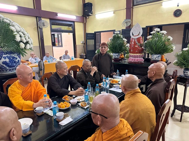 Hòa thượng Thích Hạnh Ngộ, Ủy viên Thường trực Ban Trị sự GHPGVN TP.HCM, Chứng minh Ban Trị sự Phật giáo Q.4 phát biểu Hòa thượng Thích Hạnh Ngộ, Ủy viên Thường trực Ban Trị sự GHPGVN TP.HCM, Chứng minh Ban Trị sự Phật giáo Q.4 phát biểu