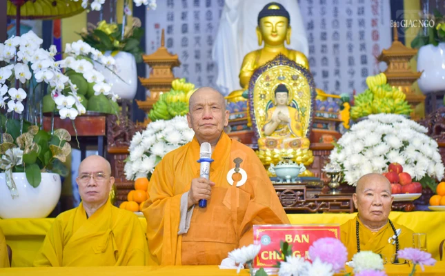 Hòa thượng Thích Hạnh Ngộ ban đạo từ