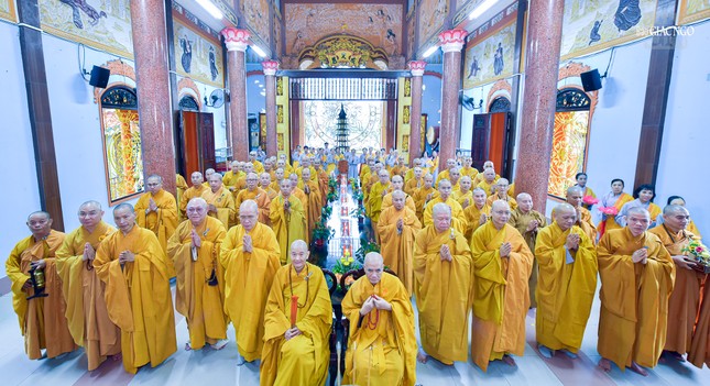 Các hành giả trường hạ tổ đình Vạn Thọ