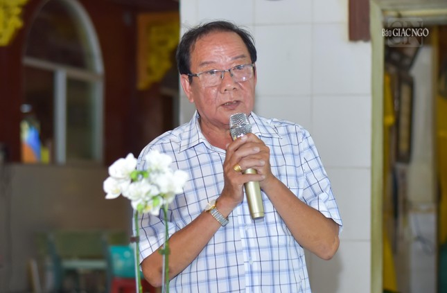 Ông Mai Văn Chớ phát biểu khai mạc