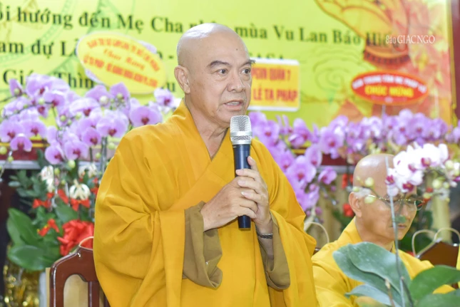 Hòa thượng Thích Nhựt Hỷ ban đạo từ