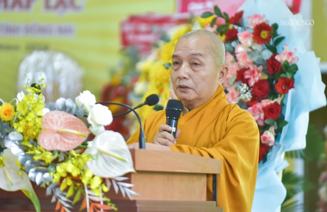 Thượng tọa Thích Minh Trì khái quát lịch sử chùa Pháp Lạc