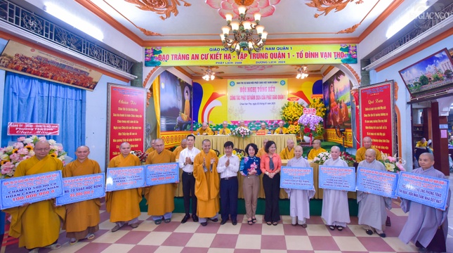 Ban Trị sự Phật giáo Q.1 phát động nhiều hoạt động hướng đến cộng đồng trong năm 2025