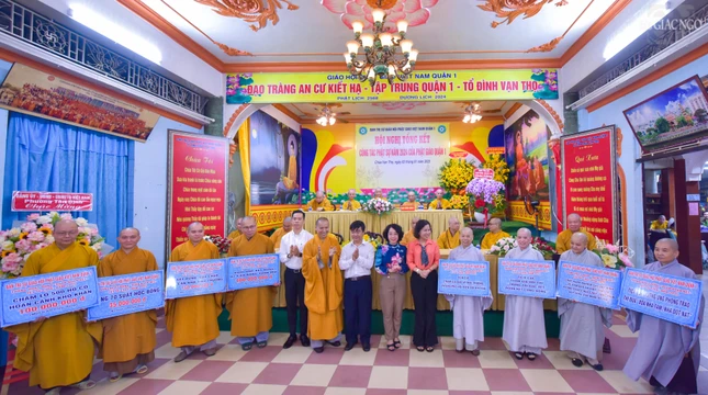 Ban Trị sự Phật giáo Q.1 phát động nhiều hoạt động hướng đến cộng đồng trong năm 2025