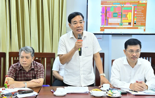 Ông Nguyễn Duy Tân phát biểu