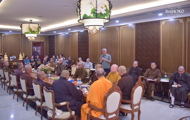 Toàn cảnh phiên họp chiều 9-3 của Ban Hậu cần Đại lễ Vesak Liên Hiệp Quốc 2025