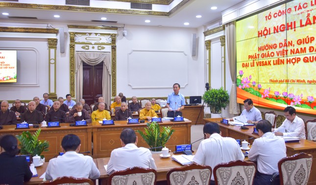 Ông Vũ Hoài Bắc công bố quyết định kiện toàn thành viên Tổ công tác liên ngành Đại lễ Vesak 2025 Ông Vũ Hoài Bắc công bố quyết định kiện toàn thành viên Tổ công tác liên ngành Đại lễ Vesak 2025