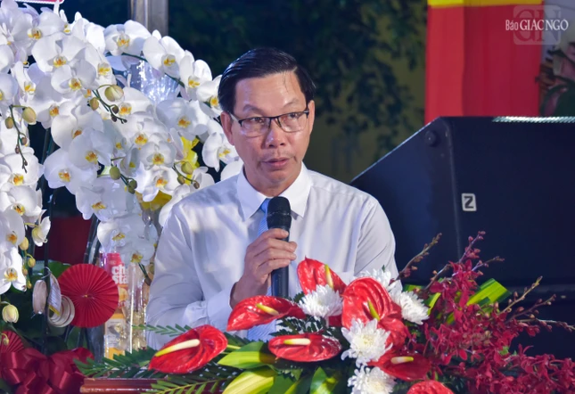 Ông Nguyễn Dũng Hùng phát biểu