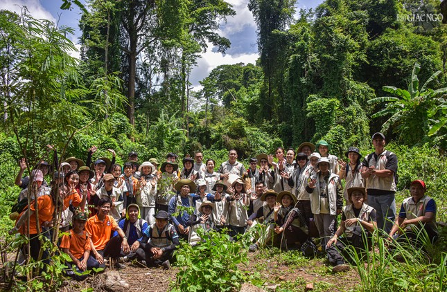 Chương trình đã trồng hơn 200 cây xanh tại Khu bảo tồn thiên nhiên núi Ông Chương trình đã trồng hơn 200 cây xanh tại Khu bảo tồn thiên nhiên núi Ông
