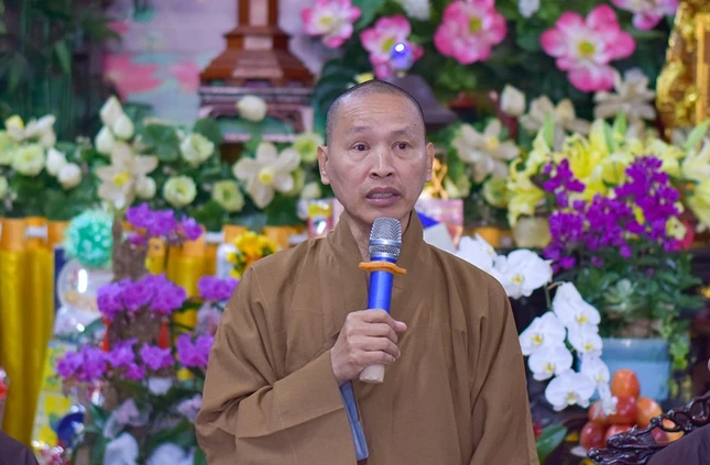 Thượng tọa Thích Minh Quang, Trưởng ban Trị sự GHPGVN Q.1 nhiệm kỳ 2021-2026