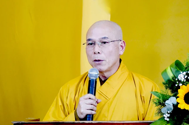 Thượng tọa Thích Nhuận Bảo, Trưởng ban Trị sự GHPGVN tỉnh Quảng Ngãi