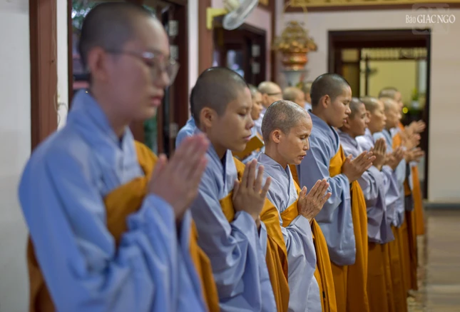 Có hơn 200 Ni chúng đang tu học trong tinh thần lục hòa tại thiền viện Viên Chiếu