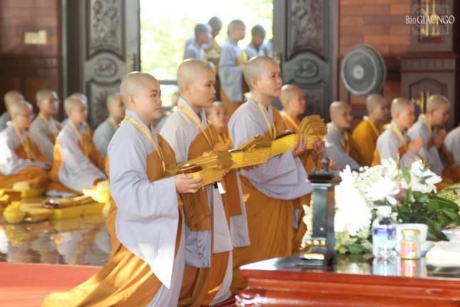 Các giới tử Ty-kheo-ni thọ nhận giới pháp