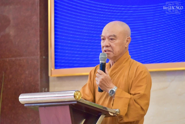 Hòa thượng Thích Nhựt Hỷ ban đạo từ