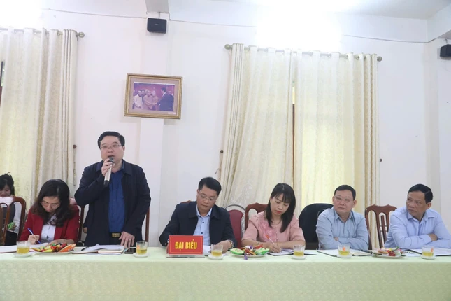 Đại diện chính quyền phát biểu