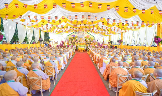 Toàn cảnh buổi lễ