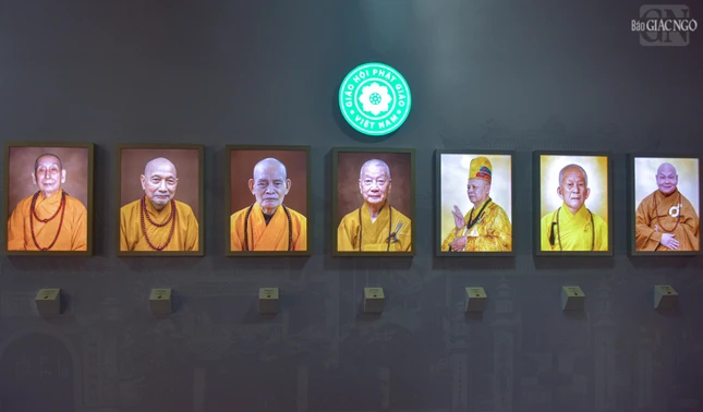 Chân dung 4 vị Pháp chủ và 3 vị Chủ tịch Hội đồng Trị sự GHPGVN