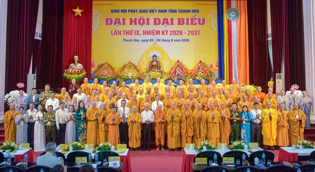 Đại hội đại biểu Phật giáo tỉnh Thanh Hóa lần thứ IX, nhiệm kỳ 2026-2031