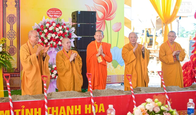 Dự án khôi phục và mở rộng chùa Thiên Vương - trụ sở ban Trị sự GHPGVN tỉnh Thanh Hóa với diện tích 21.461m2