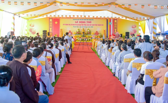 Đông đảo Phật tử tham dự