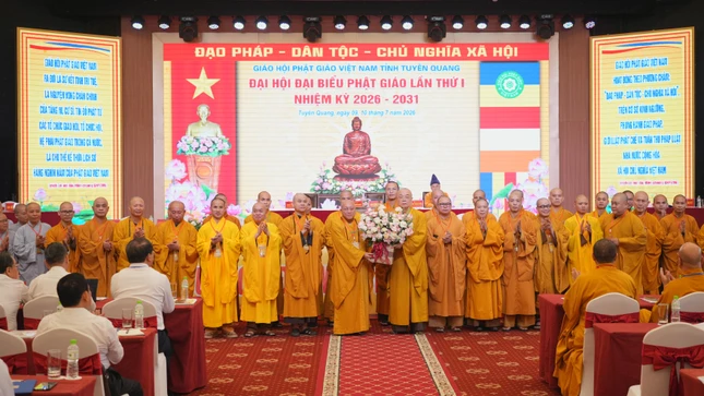 Tân Ban Trị sự GHPGVN tỉnh Tuyên Quang nhiệm kỳ 2026-2031 Tân Ban Trị sự GHPGVN tỉnh Tuyên Quang nhiệm kỳ 2026-2031