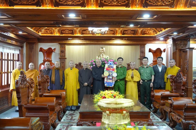 Tân Ban Trị sự Phật giáo tỉnh Lâm Đồng thăm, tri ân lãnh đạo tỉnh và các cơ quan chức năng sau đại hội