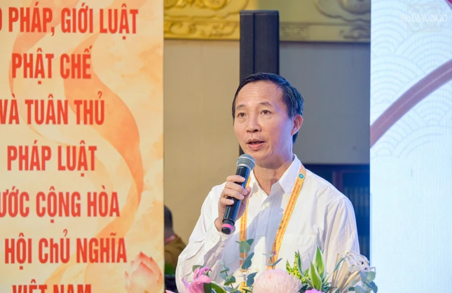 Ông Vũ Hoài Bắc phát biểu tại hội thảo