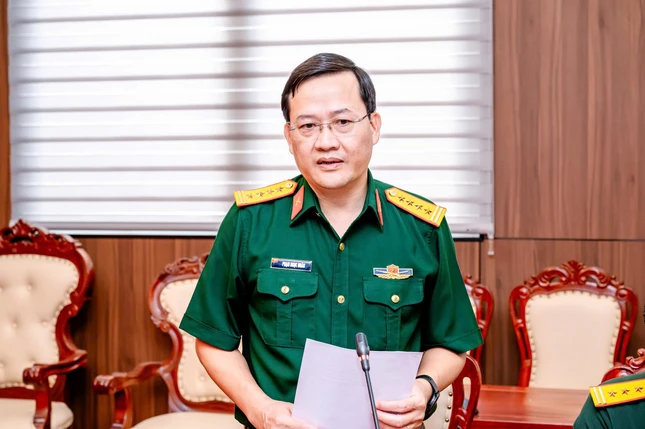 Đại tá Phạm Ngọc Nhân trân trọng cảm ơn sự quan tâm của GHPGVN tỉnh Thanh Hóa đối với Chiến dịch “500 ngày đêm” đang được thực hiện trên địa bàn - Ảnh: Đức Hòe Đại tá Phạm Ngọc Nhân trân trọng cảm ơn sự quan tâm của GHPGVN tỉnh Thanh Hóa đối với Chiến dịch “500 ngày đêm” đang được thực hiện trên địa bàn - Ảnh: Đức Hòe