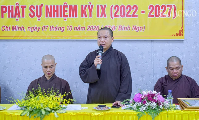 Đại đức Thích Thiện Mỹ, Phó Thường trực Phân ban Phật tử Hải ngoại cảm tạ