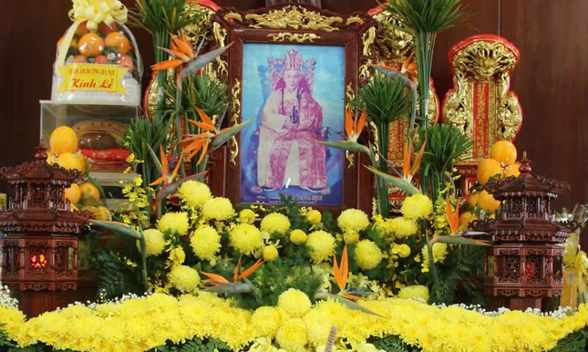 Di ảnh Thượng tọa Thích Thông Định