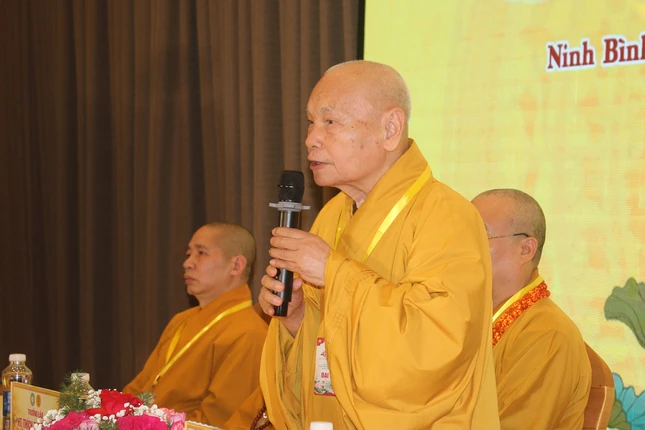 Trưởng lão Hoà thượng Thích Thiện Nhơn ban đạo từ