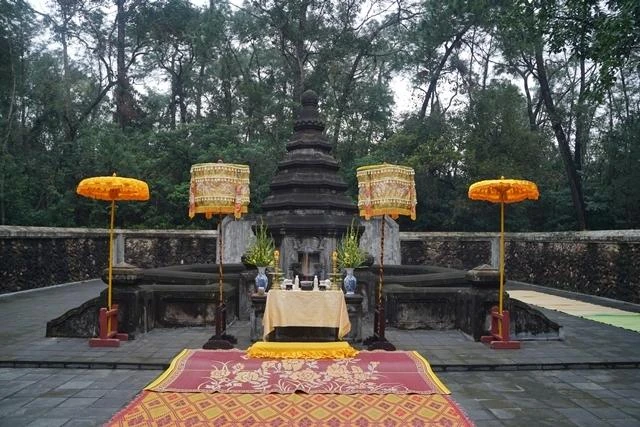 Tháp Tổ sư Liễu Quán tọa lạc ở phường Tây An, TP.Huế, tỉnh Thừa Thiên Huế