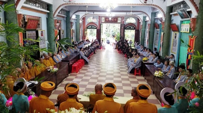 Khóa tu Bát quan trai giới được duy trì tại tổ đình Vạn Thọ 38 năm liên tục - Ảnh: Hoàng Phương